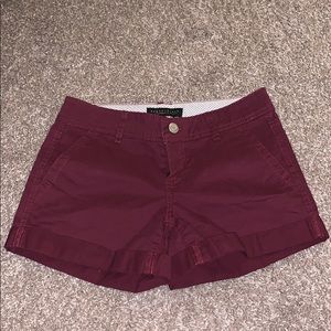 Maroon Aeropostale shorts